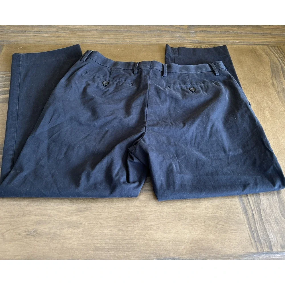 Banana Republic Mens  Pants 35X30 Athletic Slim Fit Black